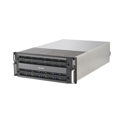 Servidor de Almacenamiento en Red / Soporta 24 Discos Duros (Incluye 10 Discos de 25 TB) / Soporta Hasta 256 Canales / Controlador Simple
