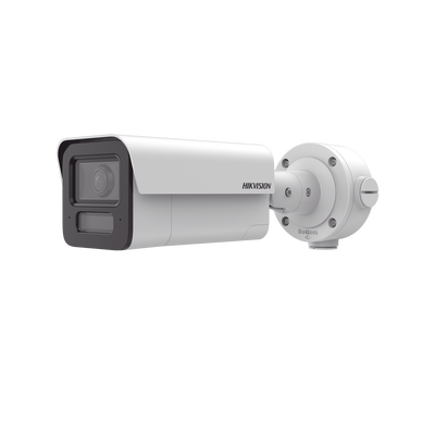 Bala IP 4 Megapixel / Lente 2.8 mm / 80 mts IR EXIR / DeepinView / Analíticos de 80 Metros de Distancia con Protección Perimetral / Micrófono y Bocina Integrado / IP67 / IK10 / H.265+ / DARKFIGHTER 2.0 / WDR 120 dB / Micro SD