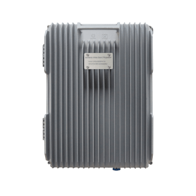 Amplificador de Señal Celular / 20 Watts de Potencia / Cobertura Hasta 5 km / Banda Ancha Multioperador / Protección Autoexcitación / Monitoreo USB / IP65 / Banda 5, 850 MHz.