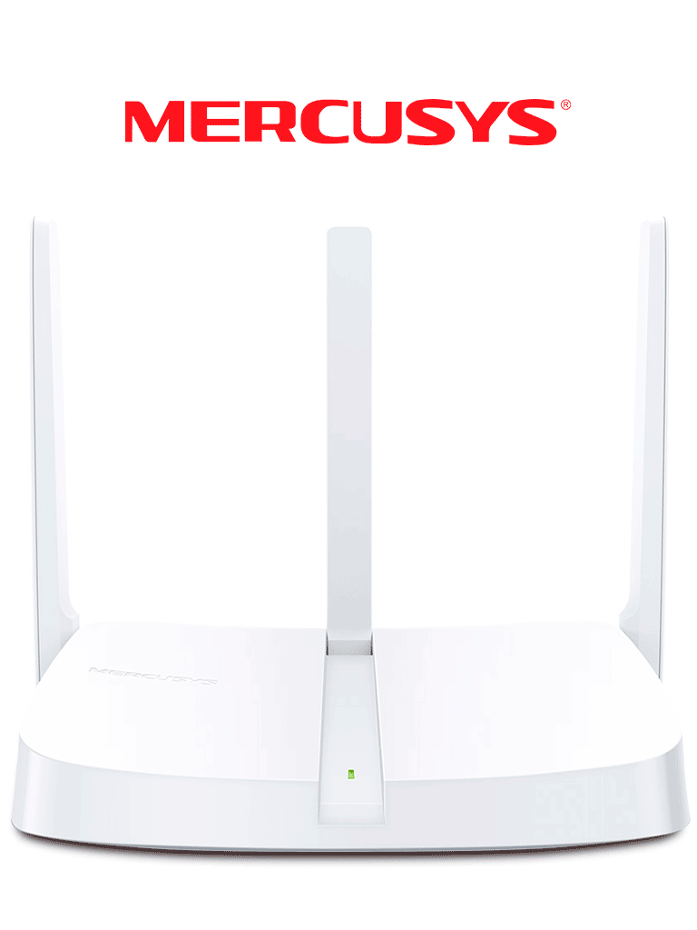 MERCUSYS MW306R - Router inalámbrico N de 2.4 GHz con velocidad de 300 Mbps, 1 puerto WAN 10/100 Mbps, 3 puertos LAN 10/100 Mbps y 3 antenas de 5 dBi. Compatible con IPTV e IPv6.  #MER79