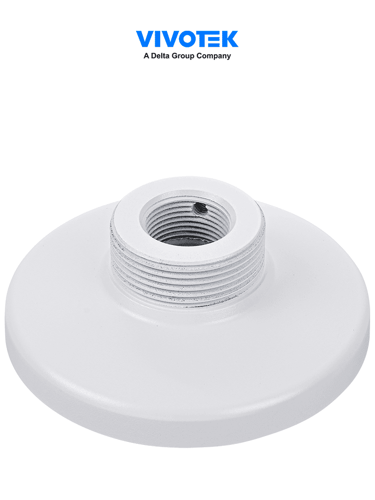 VIVOTEK AM-52E - Base para montaje en techo de camaras tipo domo, para exteriores, color blanco, material aluminio 