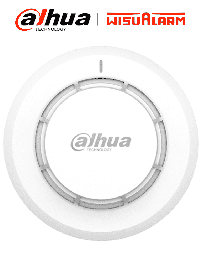 DAHUA WISUALARM DHI-HY-C134 - Detector convencional de Humo de 4 hilos, Sistema inteligente de limpieza, Hasta 150 m² de cobertura, Instalación hasta 4 metros de altura, Resistente a la corrosión #LoNuevo #Wisualarm