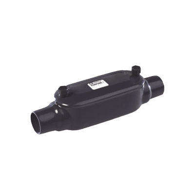 Caja Ovalada tipo C con Recubrimiento Exterior de PVC de 3/4" (19 mm).