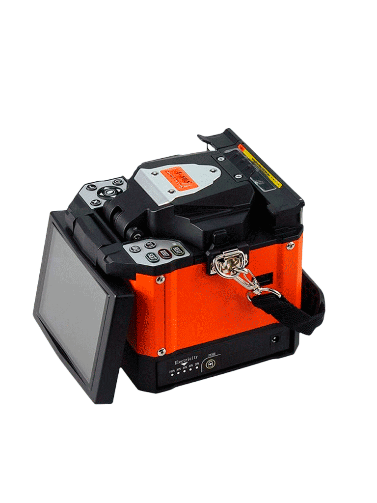 TCE LN-NET-A80S - Empalmador de Fibra Óptica 3 en 1, 110V, 5200mAh, Fusionadora de Fibra de 2.5kg, Calentamiento en 30s