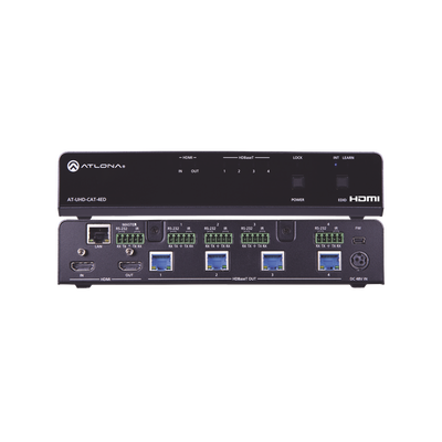4K/UHD HDBASET HDMI 1 X 4 EXTENDED DISTANCE DISTRIBUTION AMPLIFIER 