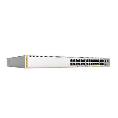 Switch L3 Stackable, 24x 10/100/1000-T, 4x SFP+, Fuente redundante integradas (TAA compliant version)