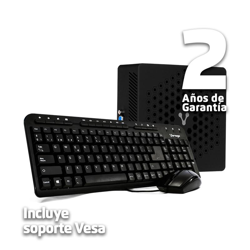 MINI PC VORAGO MINIBAY CELERON N5105 8GB 256GB M.2 VGA 2XHDMI WIFI BT USB 3.0 WIN TRIAL (MNB CLN N5105-TR-1)
