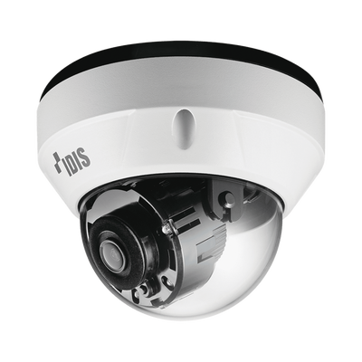 Camara IP Domo 2 Megapixel (1080p) | Lente Fijo | micro SD Hasta 256 GB | Audio de Dos Vías | Alarma Entrada y Salida |  PoE | IR 30 m | ICR Dia y Noche |  WDR Real  | Antivandálica | IP67 Exterior
