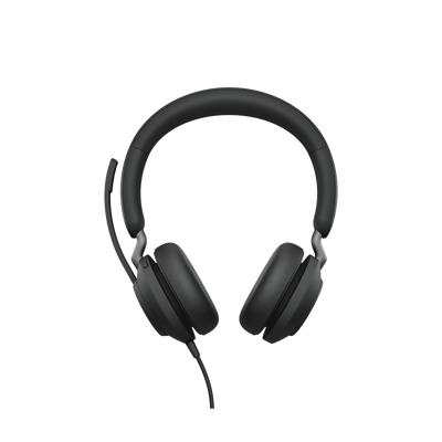Jabra Jabra Evolve 2 40, Auricular stereo versión UC con aislamiento de ruido, conexión USB-A y indicador de ocupado (Busylight) (24089-989-999) 