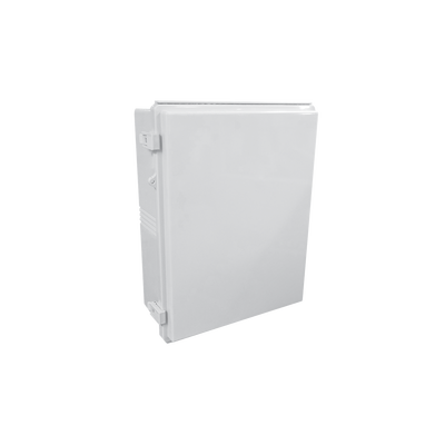 Gabinete Plástico para Exterior (IP65) de 350 x 460 x 165 mm Cierre por Broche. 