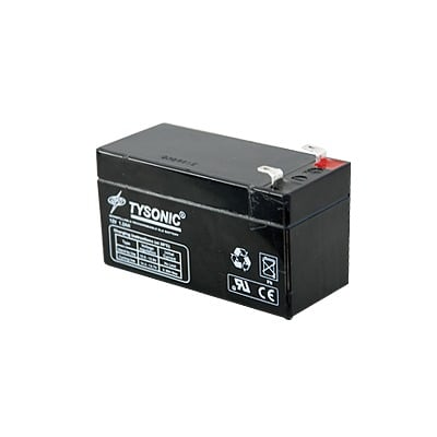 Batería Recargable para Respaldo de 12 Vcc, 1.2 Ah.