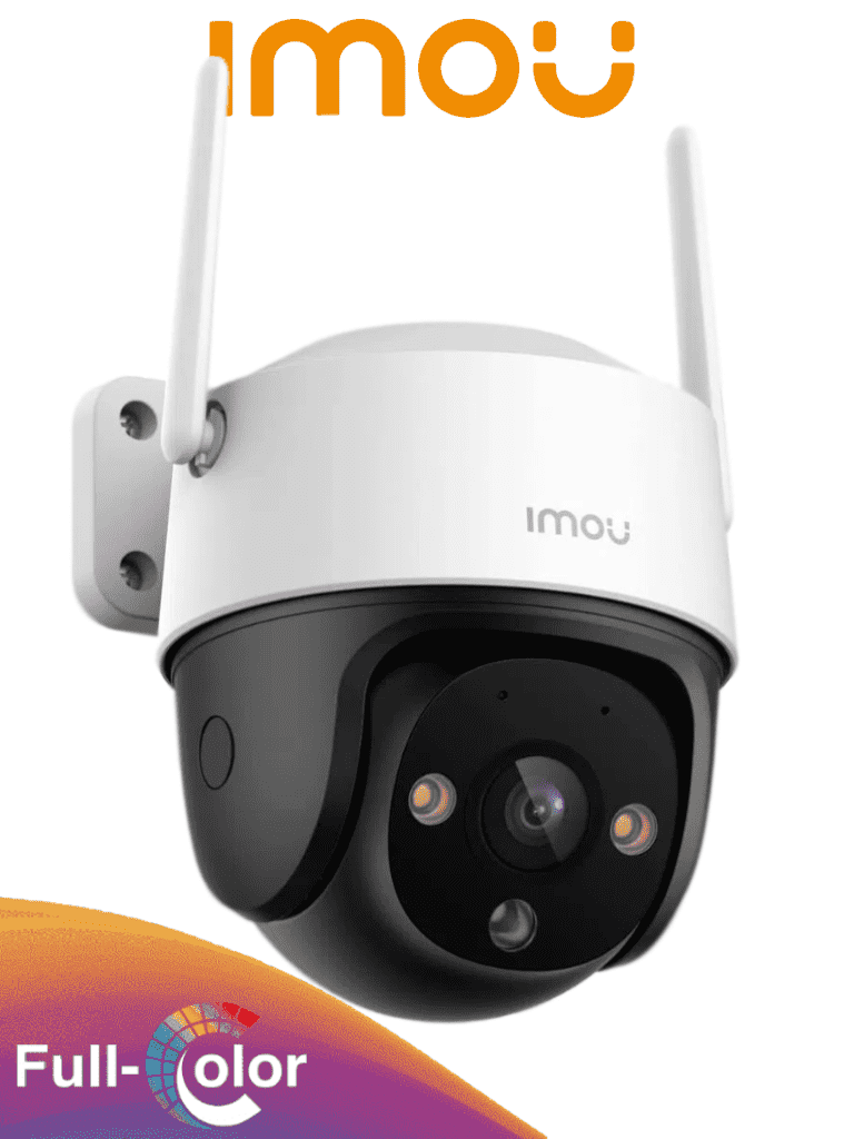 IMOU Cruiser SE+ 3MP (IPC-K7CN-3H1WE) - Cámara IP PT de 3MP con WiFi ofrece Full Color, audio bidireccional, 30m, micrófono y altavoz, disuasión activa sirena 110dB, autotracking, ranura MicroSD e IP66.  #TopIMOU, #CONGIMOU1