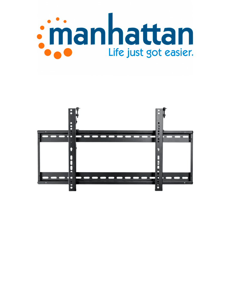 MANHATTAN 461702 - Soporte de TV para Video Wall / Soporta una TV de 45" a 70" y hasta 70 kg (154 lbs.), #I&MBFINnegro (Sobre Pedido)