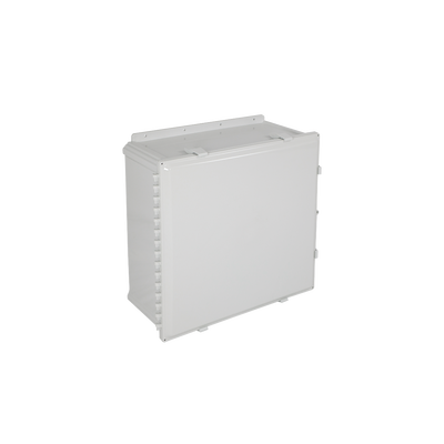 Caja De Policarbonato Opaca, 24"Hx24"Wx10"D, IP66, Uso Interior Exterior, Listado UL/cUL