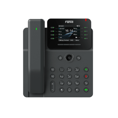 Telefono IP handset Inalámbrico, 12 Líneas SIP, Puertos Gigabit, PoE.