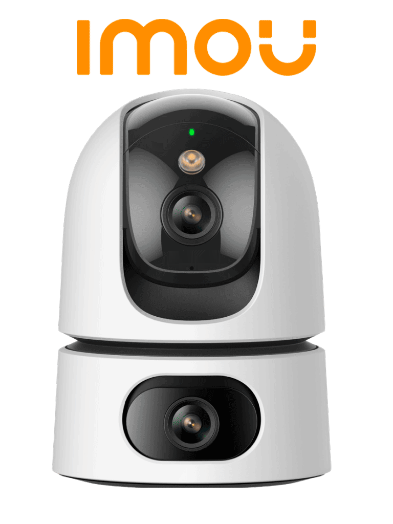 IMOU Ranger Dual (IPC-S2XN-10M0WED) - Cámara IP WiFi Dual de 10 MP Full Color con Inteligencia Artificial; Lente Fijo de 5 MP + Lente PT de 5 MP. Incorpora IA avanzada, micrófono, altavoz, ranura MicroSD y visión nocturna de 15m .