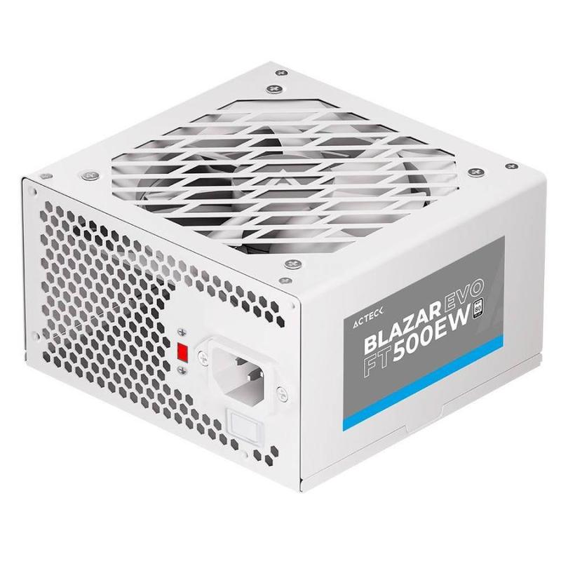 FUENTE DE PODER ACTECK ATX FT500EW / 500W ADVANCED BLANCO (ES-05001EW)