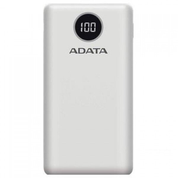 CARGADOR PORTATIL DIG ADATA P20000QCD TIPO C BLANCO(AP20000QCD-DGT-CWH