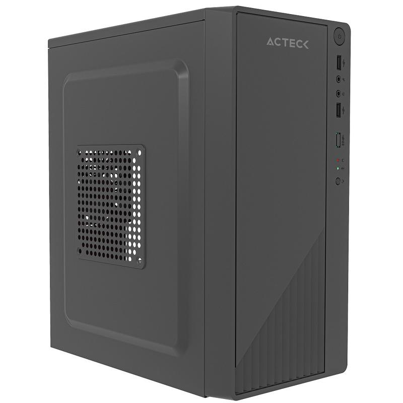GABINETE ACTECK KIOTO GC220F MINI-ATX  500W USB NEGRO AC-939539