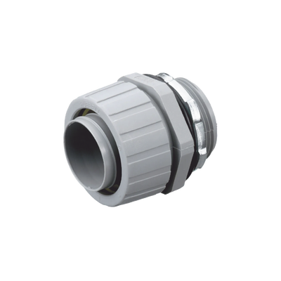 Conector Recto de Nylon de 1 1/2" para Tubería Liquidtight Polytuff.