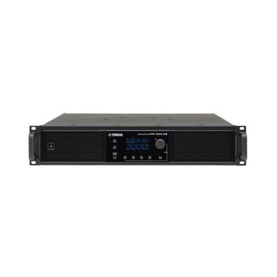 Amplificador de Audio de Alta Potencia |  4 x 1200w @ 8 ohms, 70/100V | DSP Integrado | Interfaz Dante