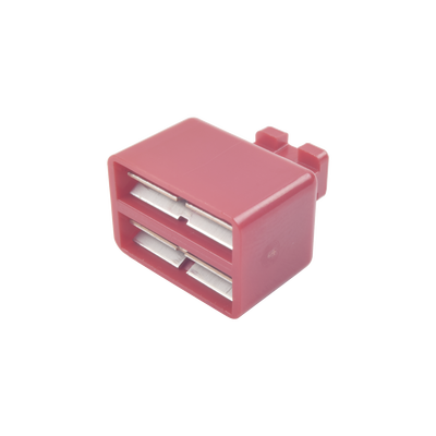 Clip de Puente, Para Uso con Regletas S66 de Siemon, de 1 par, Color Rojo