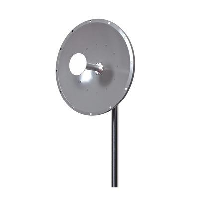 Antena direccional de 2 ft,  5.1 - 5.8 GHz, Ganancia 30 dBi, Conectores N-hembra, Montaje y Jumper incluidos