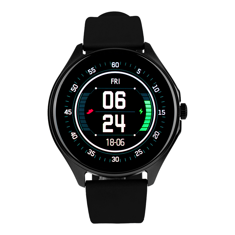 SMARTWATCH VORAGO REDONDO IP67 BT 5.3 AMOLED 1.43" + 2 EXT. CHATGPT SW-505
