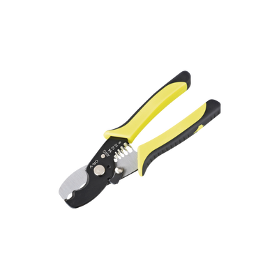 Pinza Pelacables (8-14 AWG) y Cortacables (2/0 AWG Max.) Diseño de Alta Precisión. Mango Ergonómico. 