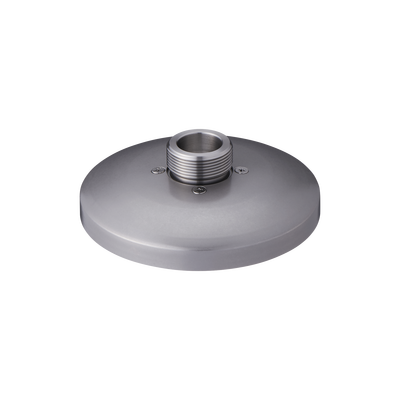 Adaptador de Acero Inoxidable tipo plato necesario para pared o techo 