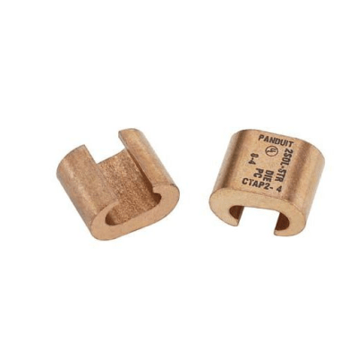 Conector de compresión tipo C StructuredGround CTAP2-2-X, 4/0 AWG, 10pz