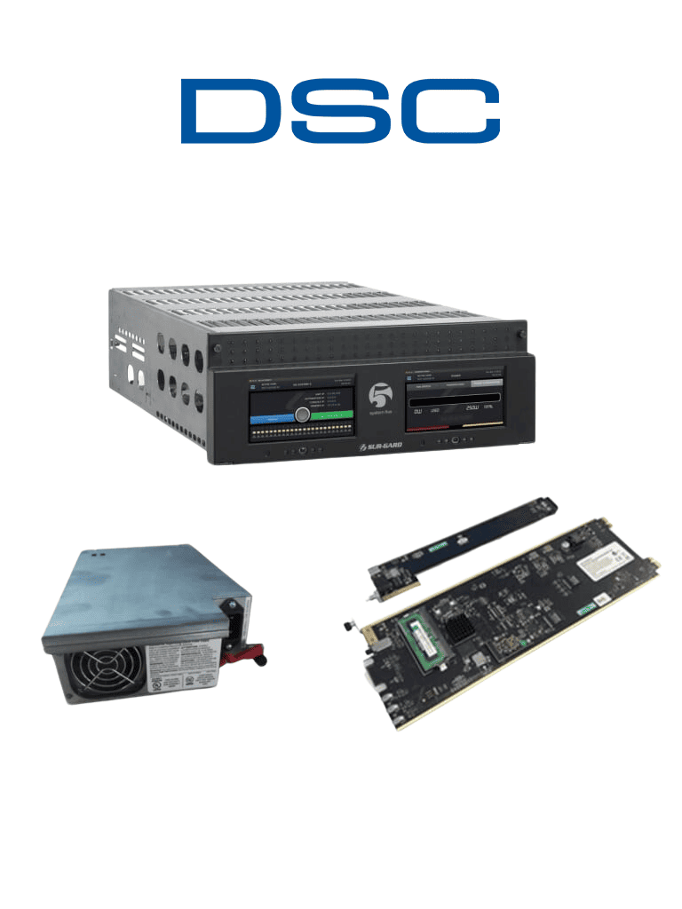 DSC SYSTEM5BASICO  - Paquete de Central de Monitoreo  System V para 4,096 Cuentas IP /Incluye, 1 SGS5KITNRIPS /1 SGMLRF5 
