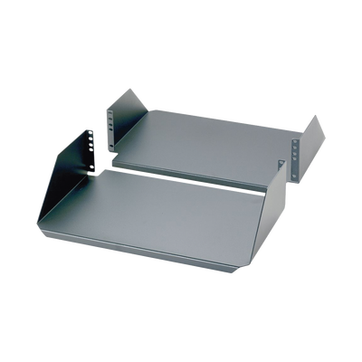 Charola Para Soportar Equipos en Rack de 19in, Frontal y Posterior, Capacidad de 136 Kg, 3UR
