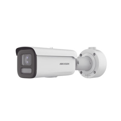 Bala IP 8 Megapixel / Lente Mot. 2.7 a 13.5 mm / Dual Light (60 mts IR + 60 mts Luz Blanca ) / Darkfighter S / Exterior IP67  / IK10 /WDR 130 dB / 4 Analíticos: AcuSense, Deteccion Facial, Conteo de Personas por Cruce y Zona