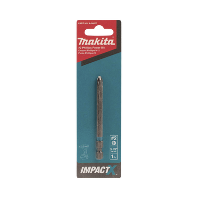 Punta phillips de 3-1/2" ( 89mm ) impact-x ph2 del # 2, blister con 1 pieza 