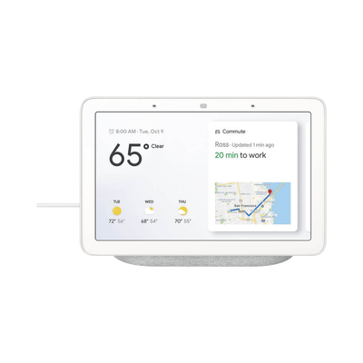Nest Hub con pantalla inteligente de 7" y Asistente de Google, Gris