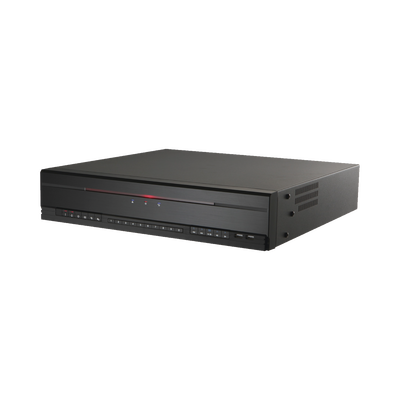 NVR 4K | 16 canales (H265) | Switch interconstruido 16 puertos | Soporta Intelligent Codec | Disco Duro Incluido de 2TB
