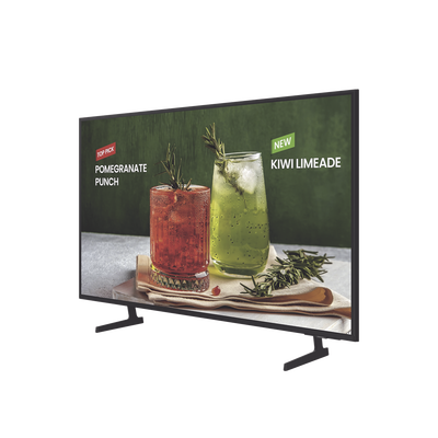 Television para negocios de 75" Resolucion UHD 4K (3840x2160p) / Tizen / Entradas de Video HDMI / Bocinas Integradas / WIFI 5 / eARC.