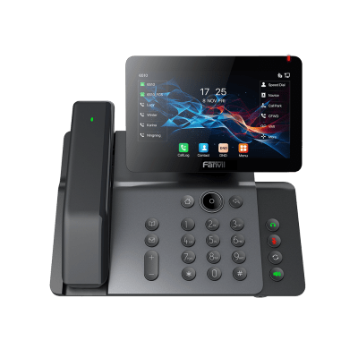 Videotelefono IP Wi-Fi, handset Inalámbrico, 20 Líneas SIP, Puertos Gigabit, PoE con Puerto USB, Bluetooth.