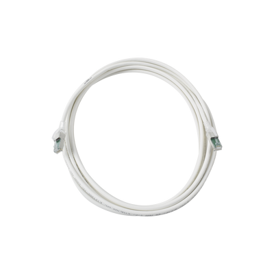 Patch Cord Z-MAX Cat6A S/FTP, CM/LS0H, 65ft, Color Blanco