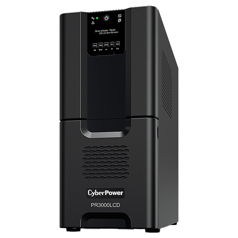 UPS/NO BREAK CYBERPOWER PR3000LCD 3000VA/2700W ONDA SENOIDAL 8CONT