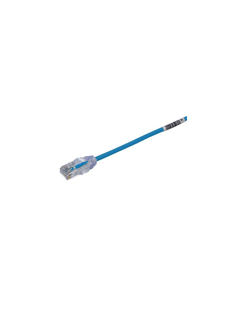PANDUIT UTP28SP3BU - Patch Cord / Cable de Parcheo /TX6, UTP / Cat 6 / Diámetro Reducido (28AWG) / 3 pies (0.91 m) / Categoría 6 / Azul