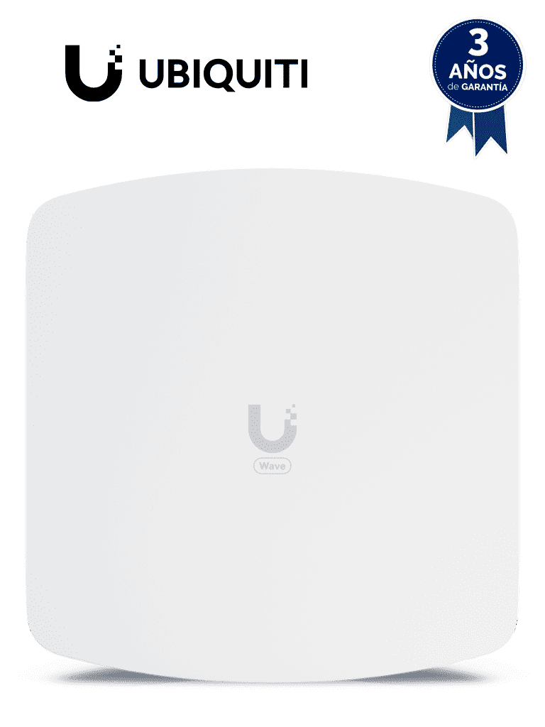 UBIQUITI WAVE-AP-Radio con antena integrada para enlaces punto multipunto. Ángulo de apertura de 30 grados y rendimiento de hasta 2,7 Gbps. Soporta hasta 15 clientes con frecuencia de enlace de 60 GHz #preventa