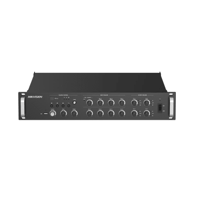 Amplificador de Red 1000 W / Compatible con Tareas en Tiempo Real y Programadas / Gestión de Biblioteca de Materiales de Audio / Entrada de Alarma y Programa de Armado / Síntesis de Voz TTS / Doble Opción de Audio Natural / Entradas d