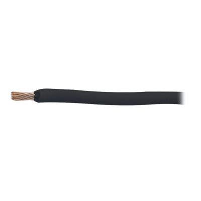 Cable de Cobre Recubierto THW-LS Calibre 2/0 AWG 19 Hilos Color Negro (Retazo de 3 metros)