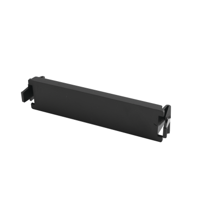 Placa adaptadora Quick-Pack, Ciega, Color Negro