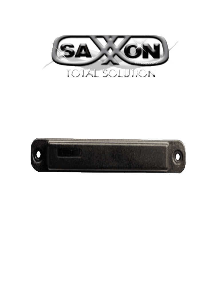 SAXXON ASCHF03 - TAG De PVC UHF / ADHERIBLE / 902 A 928MHz / 2056 Bits /  ID 94 Bits / Hasta 12M / Para Exterior / Compatible con Lectoras SAXR2656 & SAXR2657