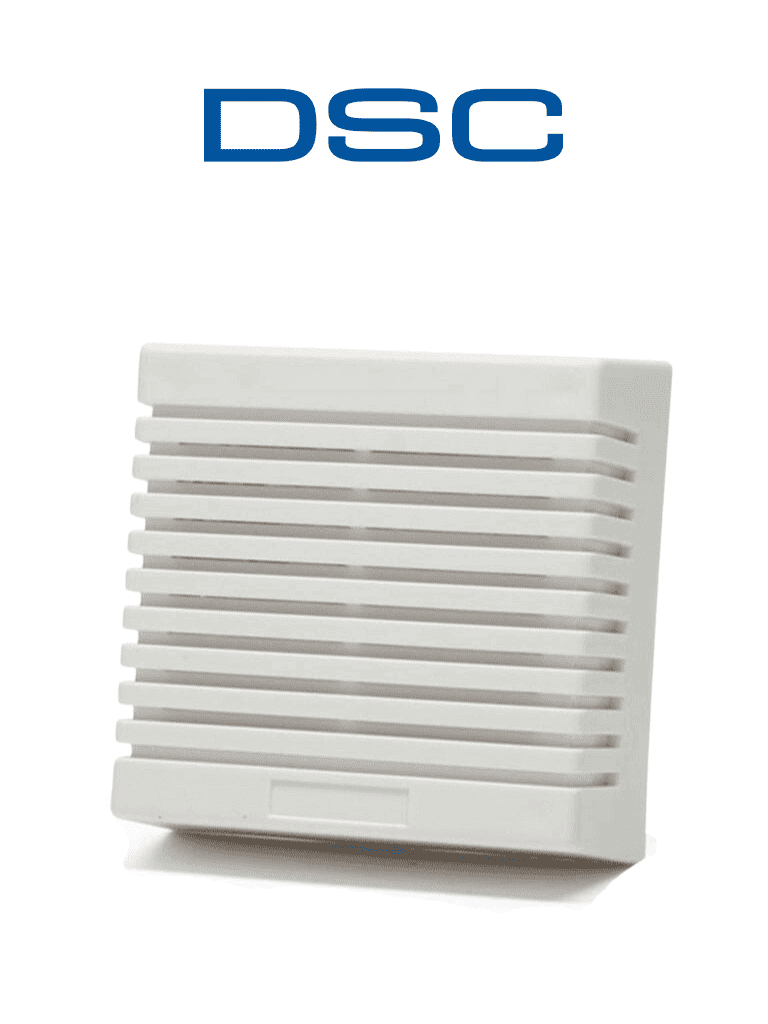 DSC SD15W - Sirena Cableada para Interior 12 VCD 15W 2 tonos 85 dB #LosPrincipales