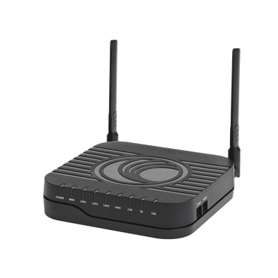 C000000L030A- Ruteador inalámbrico 802.11ac 2.4/5 GHz con Administración Cloud + 2 puertos VoIP + Salida PoE para Suscriptor (C000000L030A)