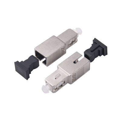 Atenuador óptico macho-hembra con conector SC/UPC de 15dB para fibra Monomodo 